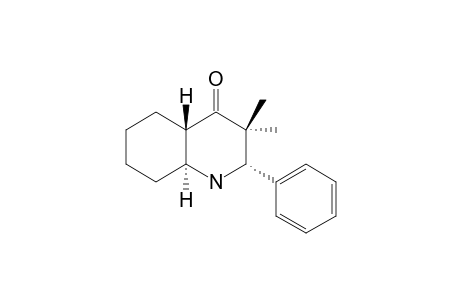 3,3-DIMETHYL-2-PHENYL-TRANS-DECAHYDROQUINOLIN-4-ONE