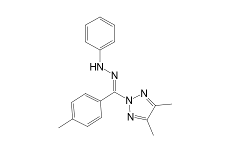2-(PARA-METHYLBENZOYL)-(4,5-DIMETHYL-2H-1,2,3-TRIAZOLE)-PHENYLHYDRAZINE