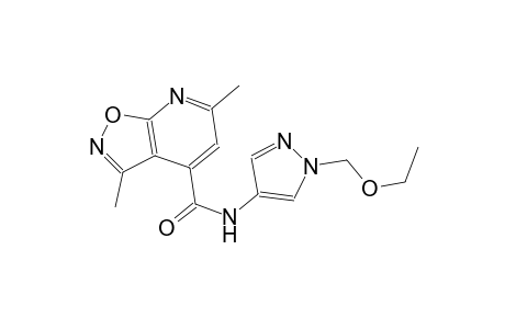 isoxazolo[5,4-b]pyridine-4-carboxamide, N-[1-(ethoxymethyl)-1H-pyrazol-4-yl]-3,6-dimethyl-