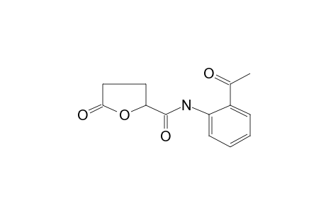 2(3H)-Furanone-5-carboxamide, N-(2'-acetylphenyl)-