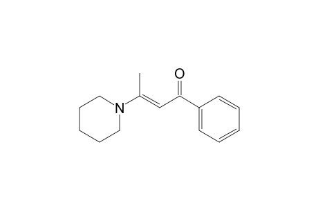 2-Buten-1-one, 1-phenyl-3-(1-piperidinyl)-