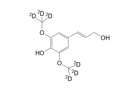 4-HYDROXY-3,5-BIS-([(12)-C,(2)-H3]-METHOXY)-CINNAMYLALCOHOL;SINAPYL_ALCOHOL