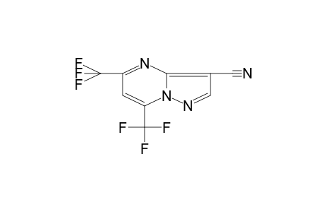 5,7-bis(trifluoromethyl)pyrazolo[1,5-a]pyrimidine-3-carbonitrile