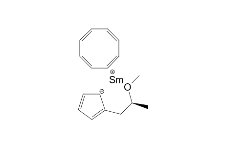(Cyclooctatetraenyl)(eta5:eta1-(S)-(2-methoxypropyl)cyclopentadienyl)samarium(III)