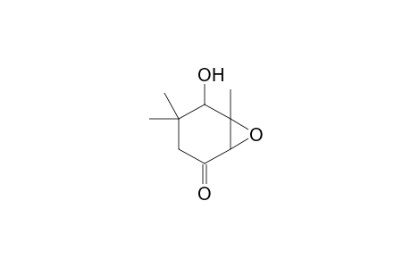 5-Hydroxy-4,4,6-trimethyl-7-oxabicyclo[4.1.0]heptan-2-one