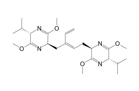 (Z)-1,4-bis[(2'S,5'R)-2',5'-Dihydro-3',6'-dimethoxy-2'-isopropyl-5'-pyrazinyl)-2-vinyl-2-butene