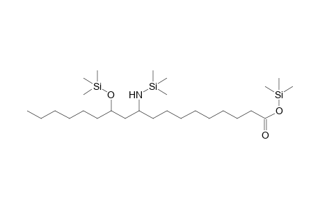 Trimethylsilyl 10-(trimethylsilylamino)-12-trimethylsilyloxy-octadecanoate