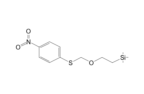 Trimethyl-[2-((4-nitrophenylthio)methoxy)ethyl]silane
