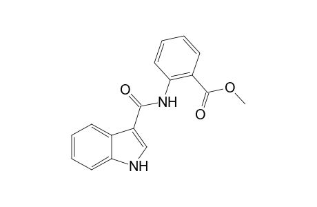 CEPHALANDOLE_B;METHYL_ORTHO-(INDOLE-3-CARBOXAMIDO)-BENZOATE