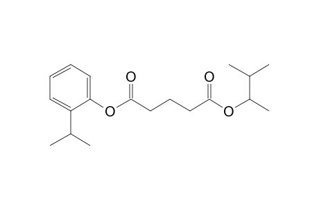 Glutaric acid, 3-methylbut-2-yl 2-isopropylphenyl ester