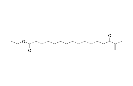 14-Hydroxy-15-methylhexadec-15-enoic acid, ethyl ester