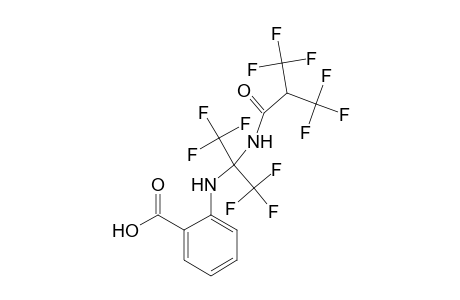 2-[[1,1,1,3,3,3-hexafluoro-2-[[3,3,3-trifluoro-1-oxo-2-(trifluoromethyl)propyl]amino]propan-2-yl]amino]benzoic acid