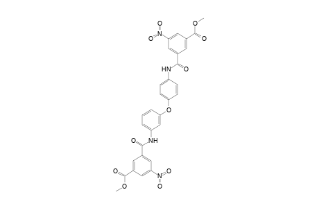 Methyl 3-{[3-(4-{[3-(methoxycarbonyl)-5-nitrobenzoyl]amino}phenoxy)anilino]carbonyl}-5-nitrobenzoate
