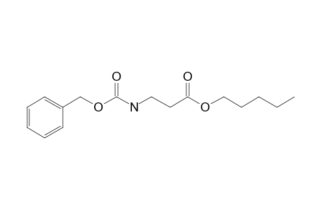 .beta.-Alanine, N-benzyloxycarbonyl-, pentyl ester