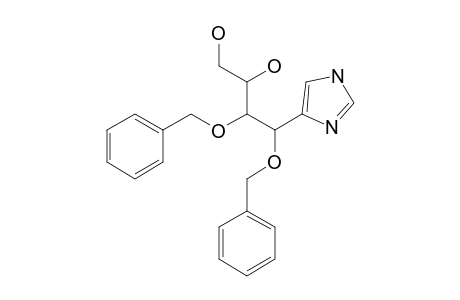 (2R,3S,4R)-3,4-BIS-(BENZYLOXY)-4-[1'H-IMIDAZOL-4'-(5')-YL]-BUTANE-1,2-DIOL