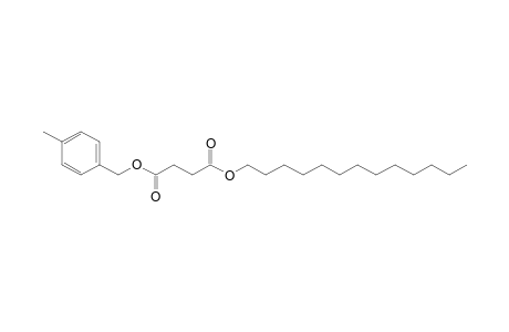 Succinic acid, 4-methylbenzyl tridecyl ester