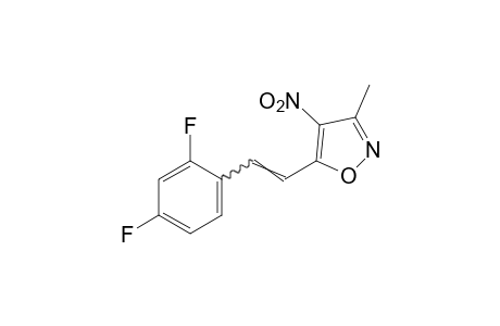 5-(2,4-difluorostyryl)-3-methyl-4-nitroisoxazole
