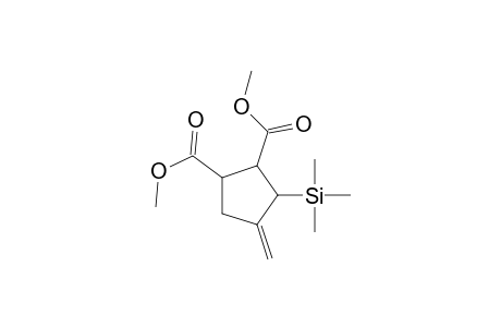 4-Methylene-3-trimethylsilyl-cyclopentane-1,2-dicarboxylic acid dimethyl ester