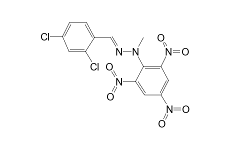 2,4-Dichlorobenzaldehyde 1-methyl-1-(2,4,6-trinitrophenyl)hydrazone