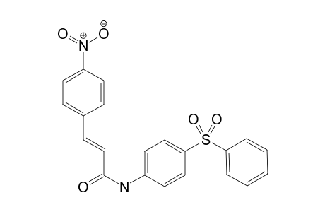 N-[4'-(Phenylsulphonyl)phenyl]-4-nitro-cinnamamide