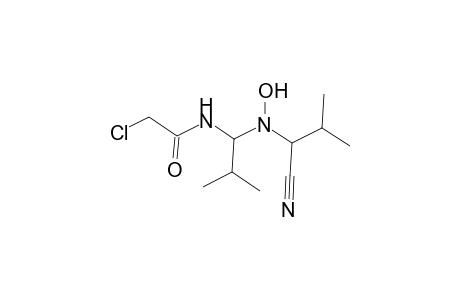 2-Chloro-N-(1-[(1-cyano-2-methylpropyl)(hydroxy)amino]-2-methylpropyl)acetamide