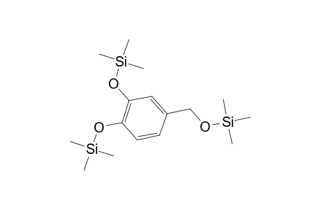 ((3,4-Bis[(trimethylsilyl)oxy]benzyl)oxy)(trimethyl)silane