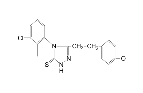 4-(3-chloro-o-tolyl)-3-(p-hydroxyphenethyl)-delta suqare-1,2,4-triazoline-5-thione