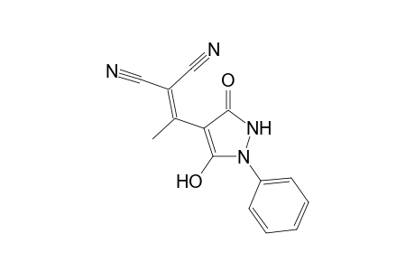 [1(3,5-Dioxo-1-phenylpyrazolidin-4-yl)ethylidene]malononitrile