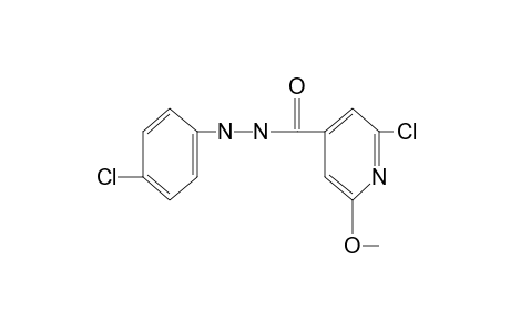 2-chloro-6-methoxyisonicotinic acid, 2-(p-chlorophenyl)hydrazide