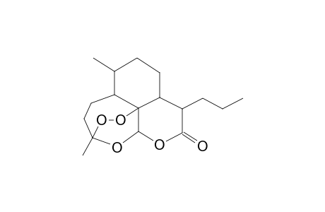 Artemisinin, 9-demethyl-9-propyl-