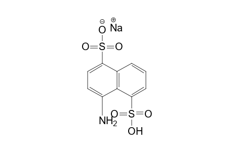 8-amino-1,5-naphthalenedisulfonic acid, monosodium salt