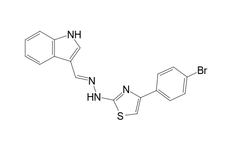 2-[2-(3-benzopyrrolylmethylene)hydrazino]-4-(4-bromophenyl)-1,3-