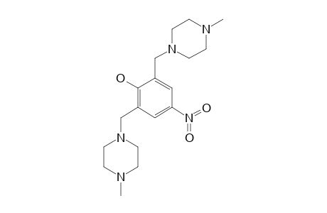 alpha,alpha'-BIS(4-METHYL-1-PIPERAZINYL)-4-NITRO-2,6-XYLENOL