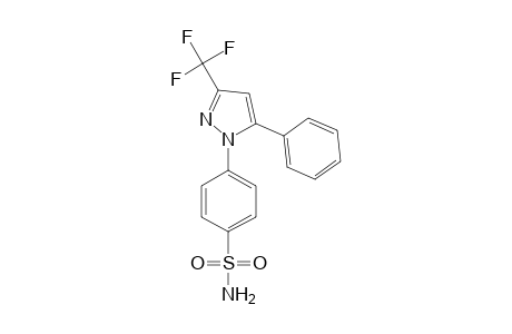 4-(5-phenyl-3-(trifluoromethyl)-1H-pyrazol-1-yl)benzenesulfonamide