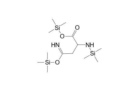 Asparagine, N,O,O'-tri-TMS