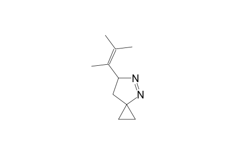 6-(1,2-Dimethyl-1-propenyl)-4,5-diazaspiro[2.4]hept-4-ene