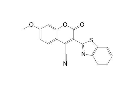 3-benzothiazole-4-cyano-7-methoxycoumarin