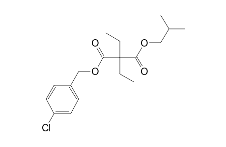 Diethylmalonic acid, 4-chlorobenzyl isobutyl ester