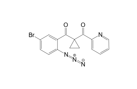 (1-(2-azido-5-bromobenzoyl)cyclopropyl)(pyridin-2-yl)methanone