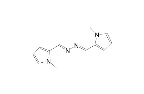 1H-Pyrrole-2-carboxaldehyde, 1-methyl-, [(1-methyl-1H-pyrrol-2-yl)methylene]hydrazone