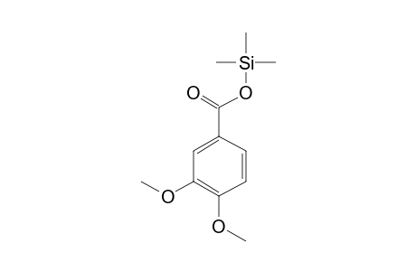 Benzoic acid, 3,4-dimethoxy-, trimethylsilyl ester