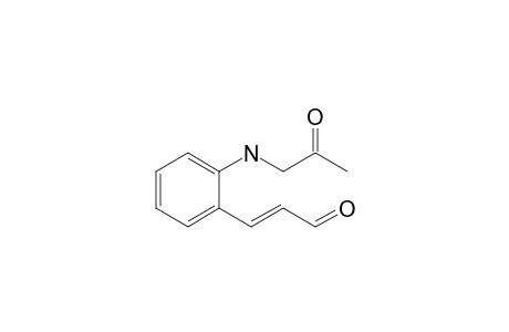 (E)-3-[2-(2-Oxopropylamino)phenyl]prop-2-enal