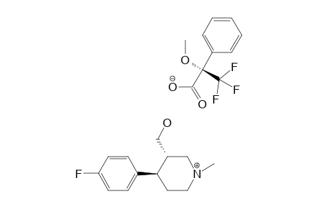 (3-S,4-R)-PIPERIDINIUM_(S)-MOSHER-CARBOXYLATE