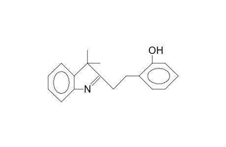 2-[2-(3,3-Dimethyl-3H-indol-2-yl)ethyl]phenol