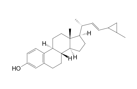 (22E)-24,26-Cyclo-19-norcholesta-1,3,5(10),22-tetraen-3-ol