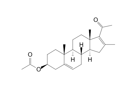3β-hydroxy-16-methylpregna-5,16-dien-20-one, acetate