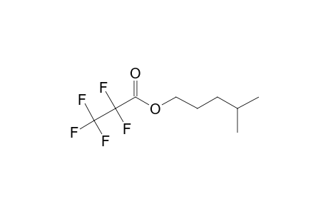 Pentafluoropropionic acid, isohexyl ester