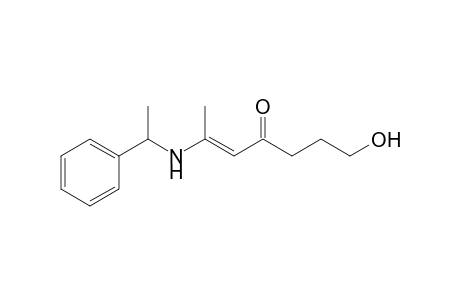 7-Hydroxy-2-[N-(1-phenylethyl)amino]hept-2-en-4-one