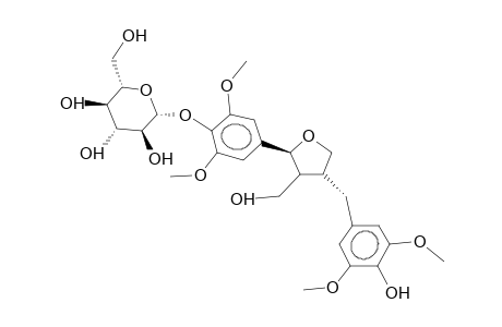 (+/-)-5,5'-DIMETHOXY-LARICIRESINOL-4'-O-BETA-D-GLUCOPYRANOSIDE