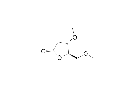 (+)-3,5-Di-O-methyl-2-deoxy-D-ribono-1,4-lactone